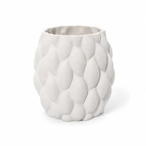 Fancy White Vase - Large