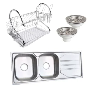 Steel Sink Combo