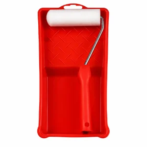 Alco - Red Budget Paint Roller and Tray