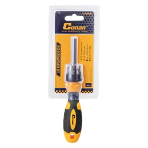 Conan Ratchet Screwdriver Set 7 Piece