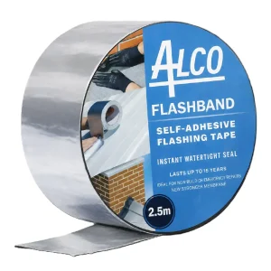 Alco Bitumen Flashband 10cm x 2.5m x 1mm