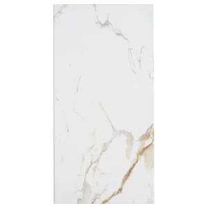 Apple White Glossy Glazed Porcelain 600x1200