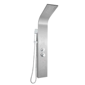 Alco  3 Function Shower Panel (Gun Grey) 1200mmx220mm