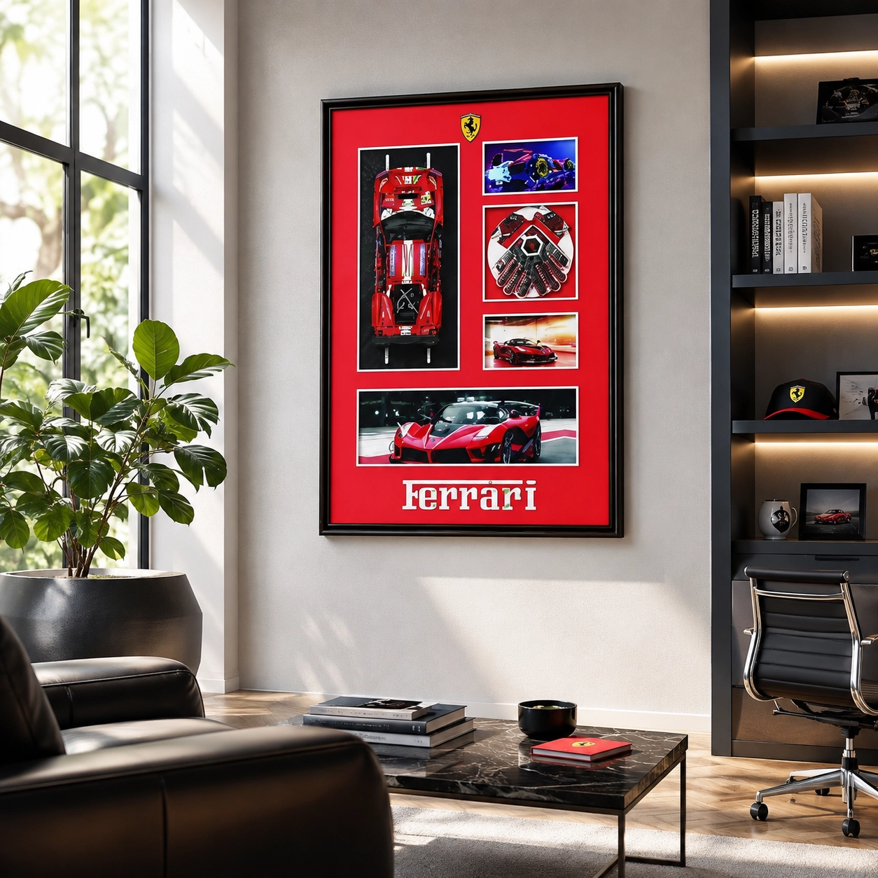 Car Frame Ferrari 800x800mm - Image 2