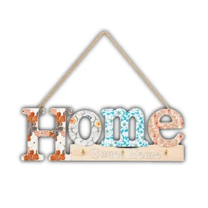 Wooden Home - Key Holder