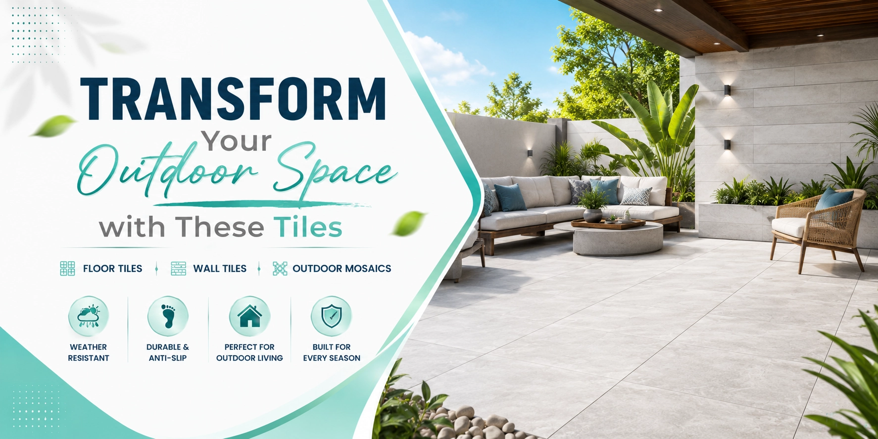 Transform Your Outdoor Space with These Tiles