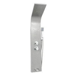 Alco 4 Function Shower Panel (Gun Grey) 1500mmx220mm