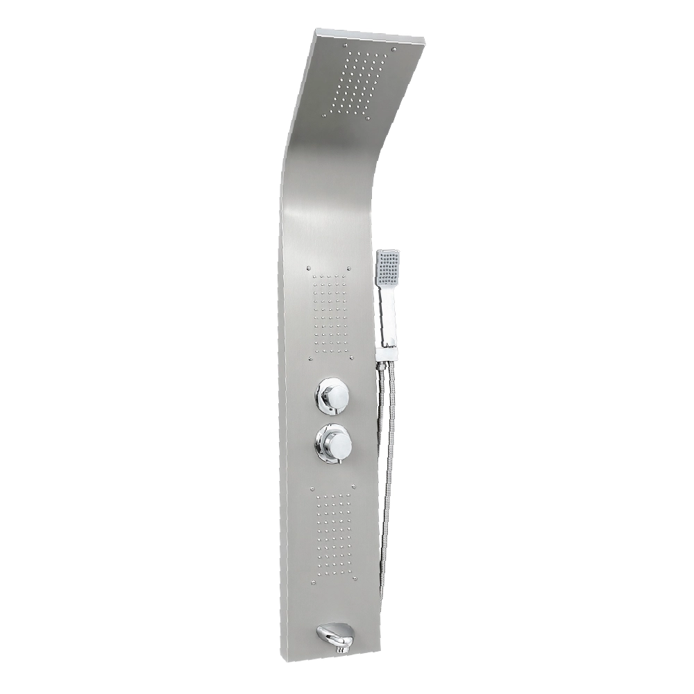 Alco 4 Function Shower Panel (Gun Grey) 1500mmx220mm