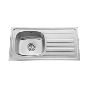 Alco Sink Stainless Steel Sit On Single Bowl 900x450